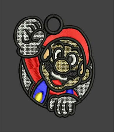 Freestanding Lace Digitizing embroidery digitizing service example