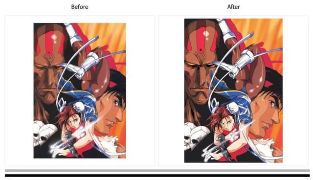 Vector art conversion design