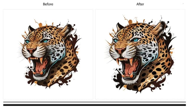 Vector art conversion design
